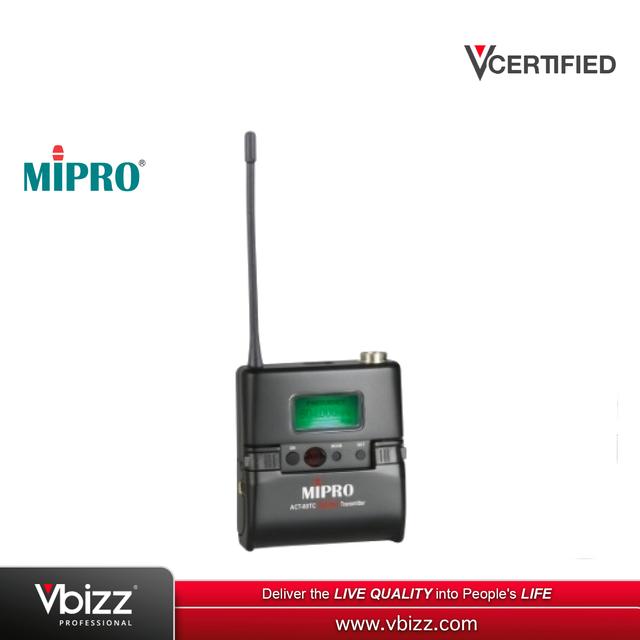 product-image-MIPRO ACT80TC Digital Wideband Wireless Bodypack Transmitter(Rechargeable Battery)